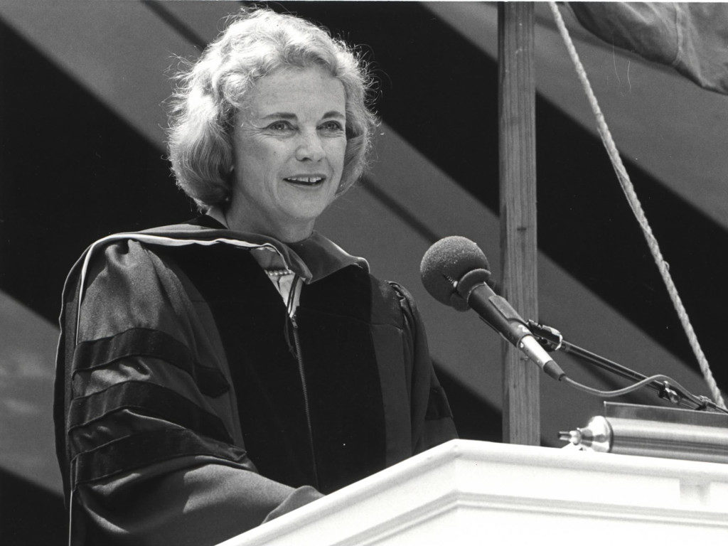 Sandra Day O'Connor Speaks at Commencement College History Wheaton