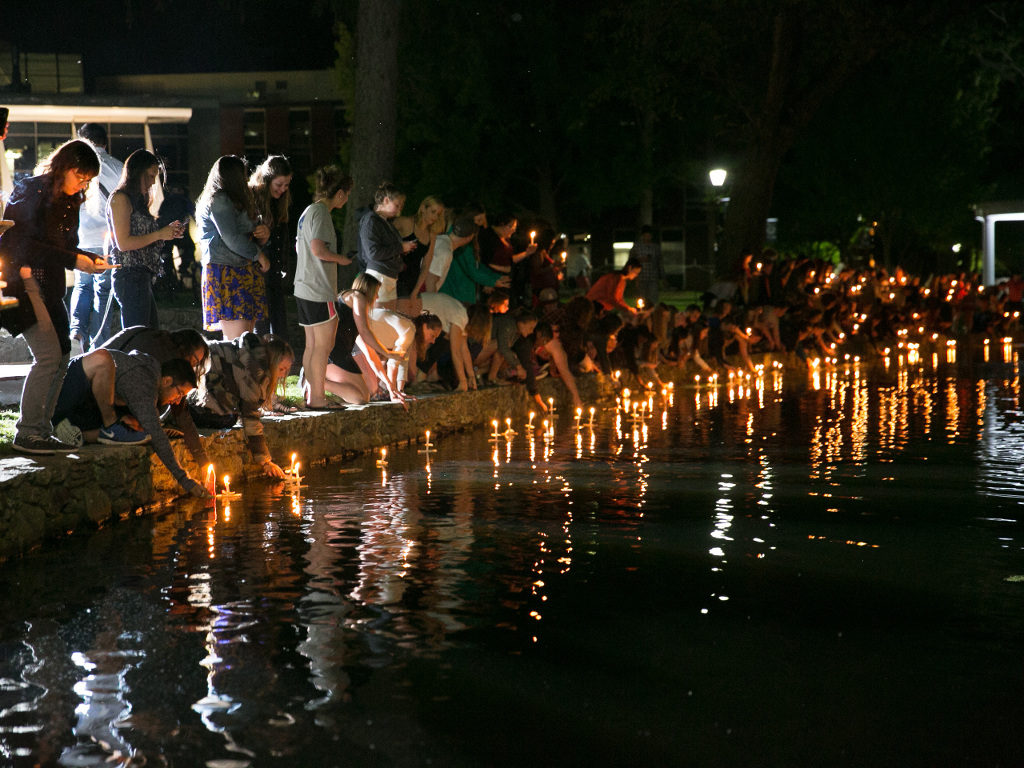 Candle Light Ceremony Established College History Wheaton College Massachusetts